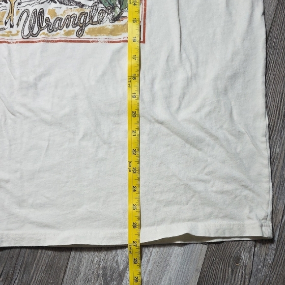 Wrangler | Women's Long Live Cowboys Graphic T-Shirt Sz Lg - Picture 4 of 7